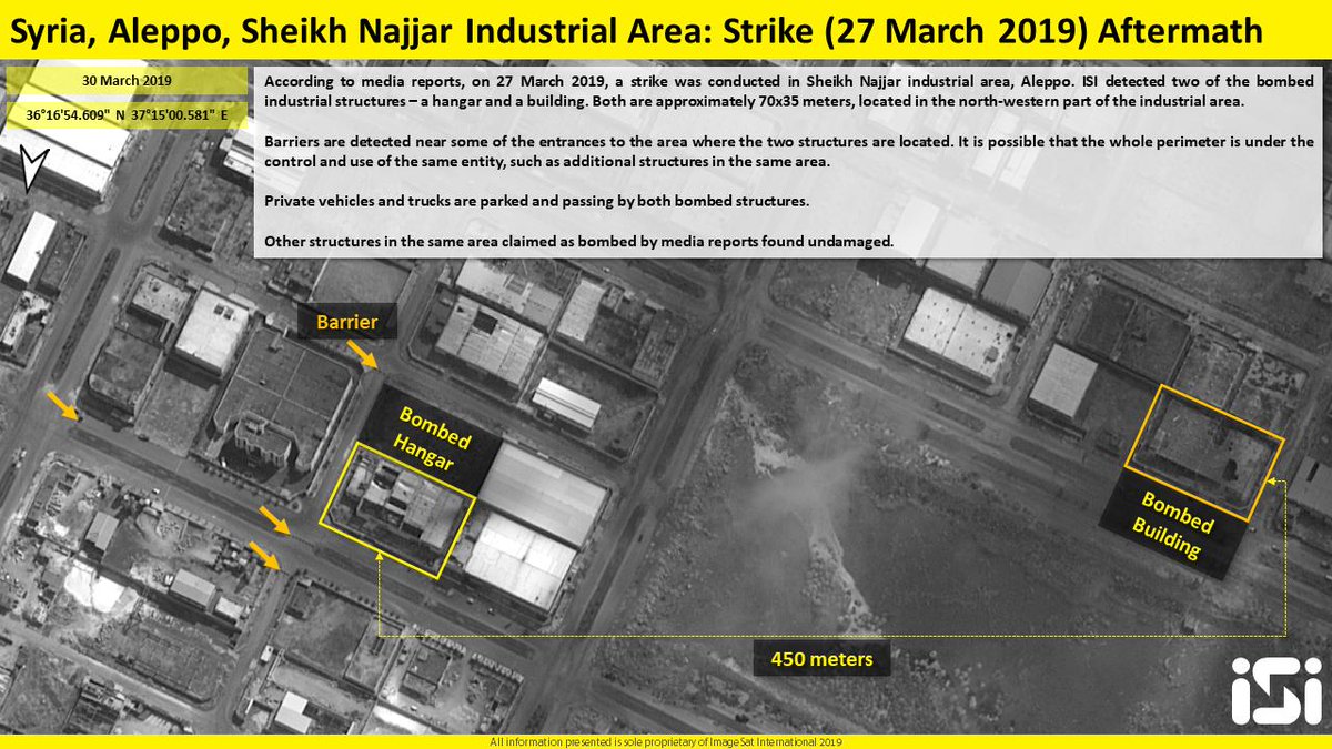 New Satellite Photos Reveal Additional Details Regarding Recent Israeli Airstrike On Aleppo