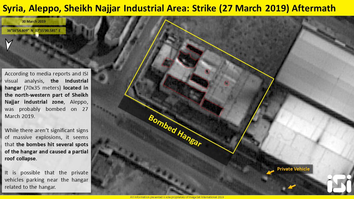 New Satellite Photos Reveal Additional Details Regarding Recent Israeli Airstrike On Aleppo