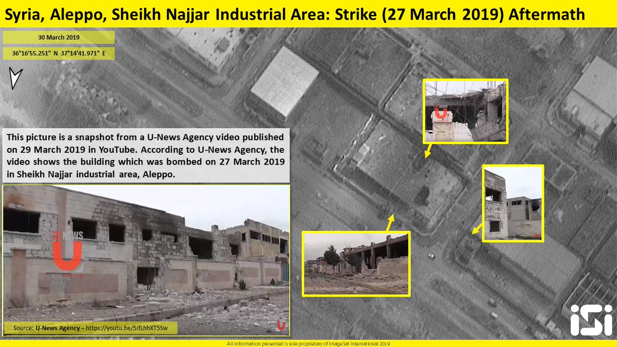 New Satellite Photos Reveal Additional Details Regarding Recent Israeli Airstrike On Aleppo