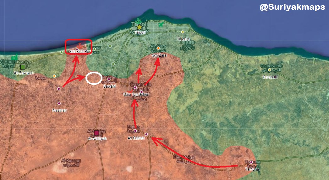 Libyan National Army Reaches Tripoli’s Outskirt (Map)