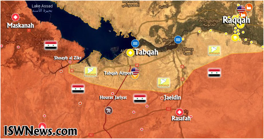 Pro-Government Sources Claim Syrian Army Advanced South Of Tabqah. Here’s What Really Happened (Map)