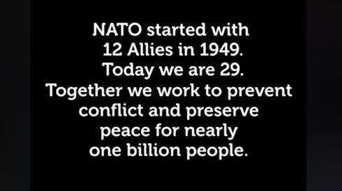 NATO Releases Propaganda Video Claiming It Acts To "Preserve Peace"