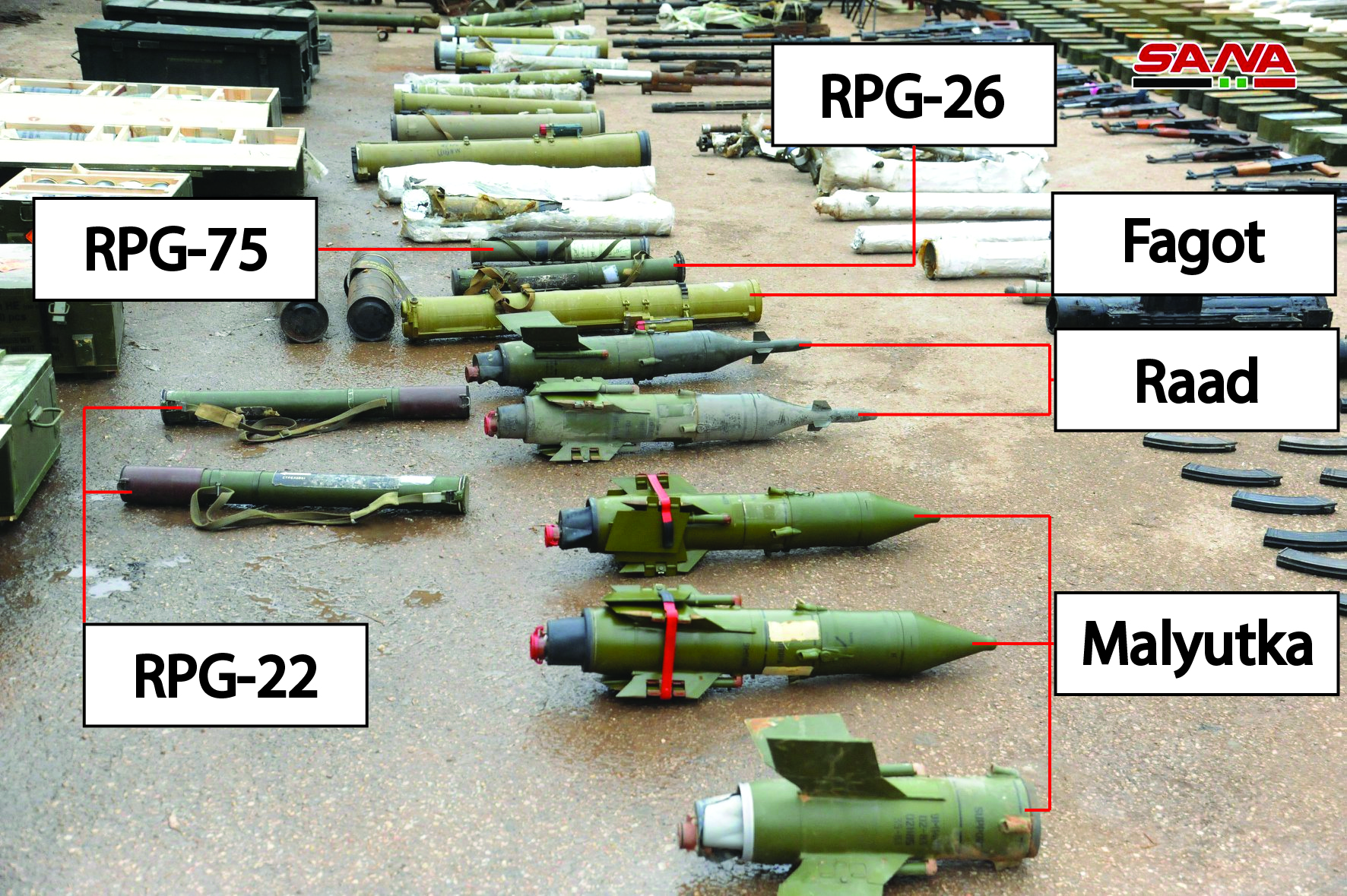 Syrian Army Uncovers Guided Missiles And Other Weapons In Western Daraa (Video, Photos)