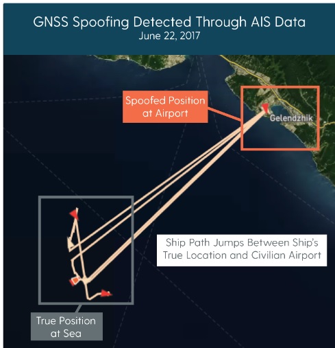 Wherever Putin Goes, GPS Stops Working. Report Tracking Russian GPS Spoofing Activity Reveals