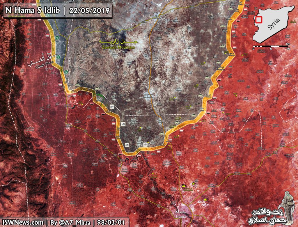 Terrorists And Turkish-backed "Moderates" Clash With Syrian Army Near Kafr Nabudah (Map, Photos)