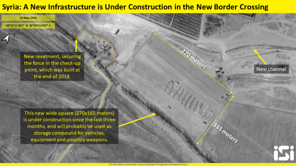 Satellite Images Show Iran Conducts Construction Works At Syrian-Iraqi Border