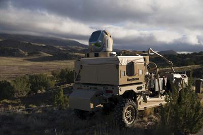 Raytheon Shoots Down Multiple Drones With Directed Laser Weapon