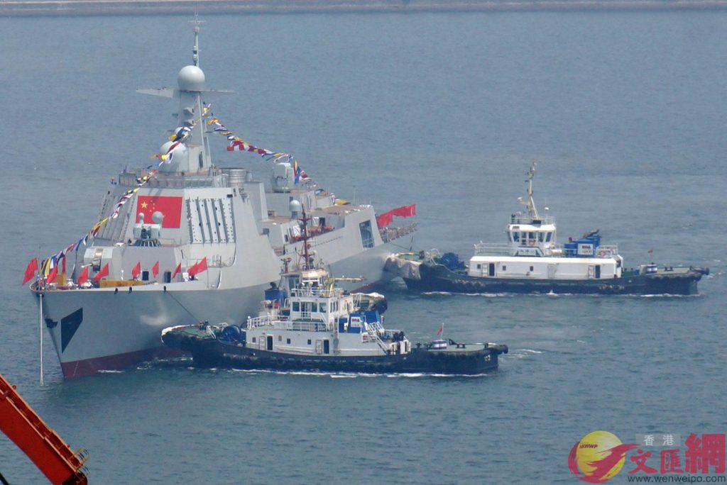 In Photos: China Launches Two Type-052D Guided Missile Destroyers