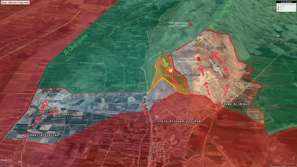 Map Update: Syrian Army Makes Large Gains In Northwestern Hama