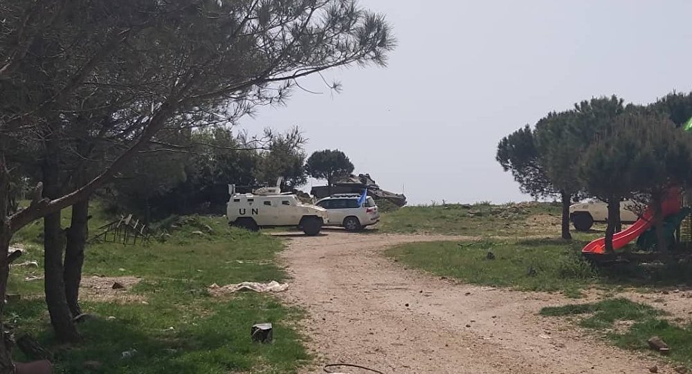 Israeli Tank Violated Demilitarized Zone In Southern Syria To Hide Traces Of Support For Rebels (Photos)