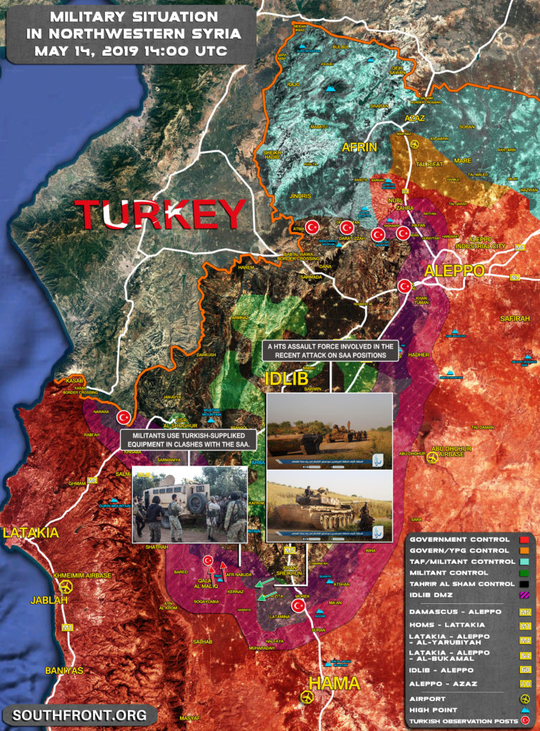 Government Forces Make Fresh Gains In Northwestern Hama (Map)