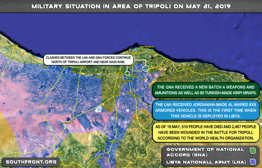 Stalemate Near Tripoli: Libyan National Army Fails To Deliver Devastating Blow To GNA Forces