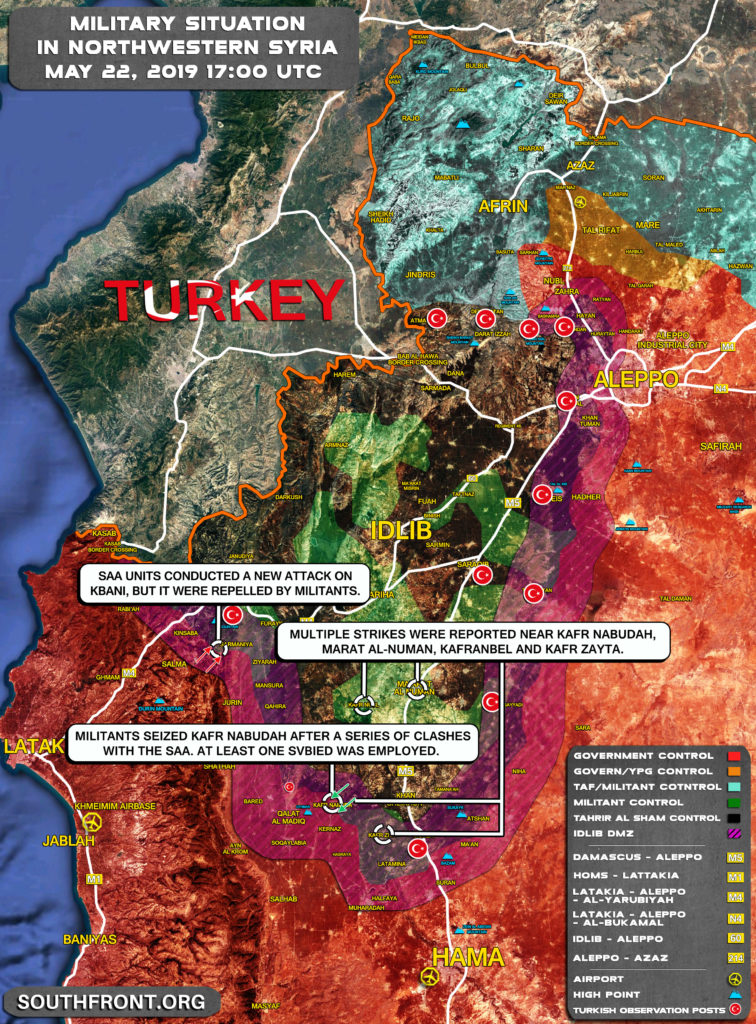 Kafr Nabudah Falls Under Militants' Pressure. Army Withdraws To Nearby Positions (Map, Video)