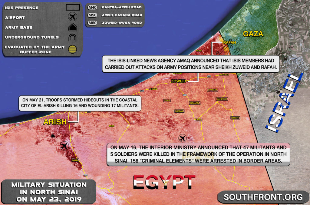 Dozens Of ISIS-linked Militants Were Eliminated In Egypt's North Sinai