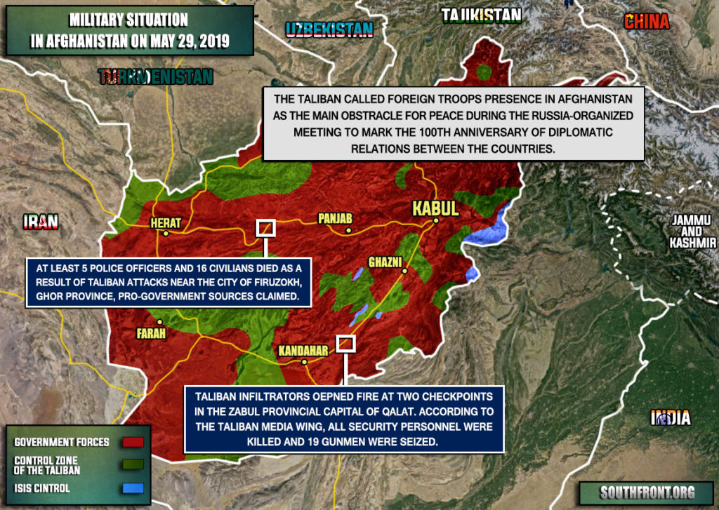 Taliban Demands Foreign Troops Leave Afghanistan, Names Them Main Obstacle To Peace