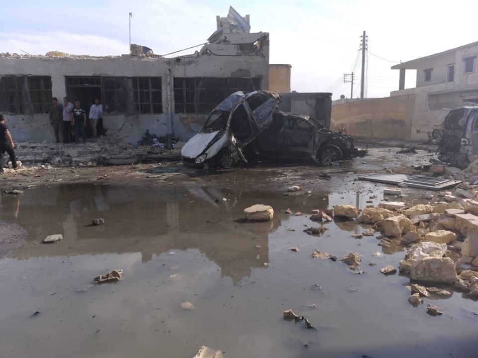 Car Bomb Targets SDF Security Forces Center In Manbij, Casualties Reported (Photos)