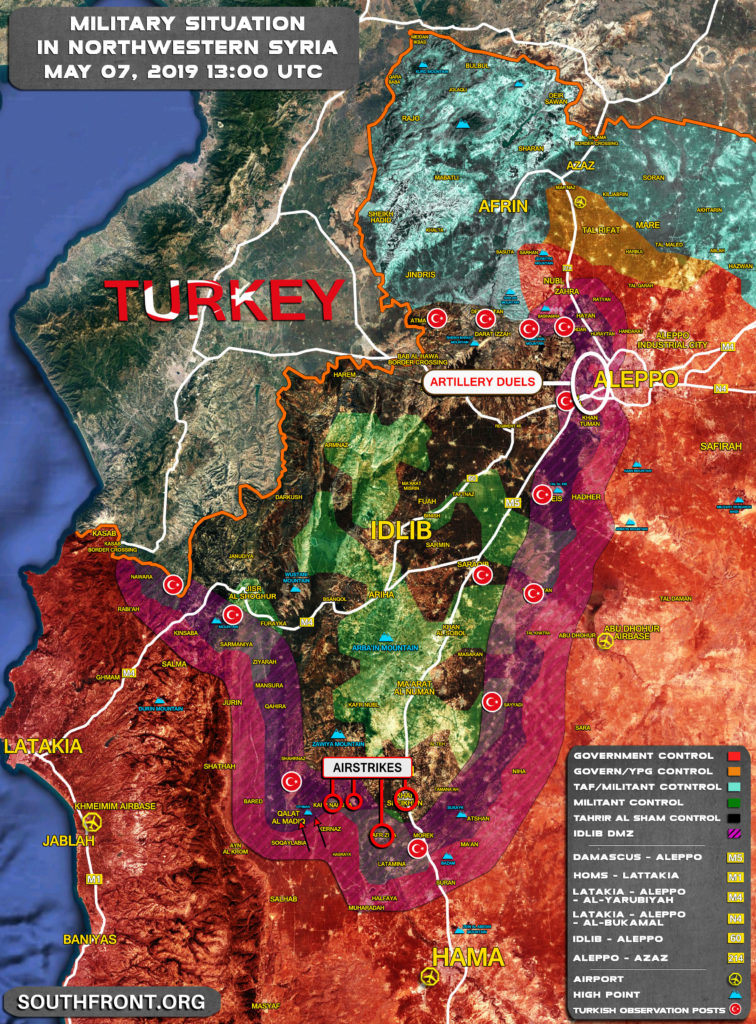 Clashes Continue In Northwestern Hama. Militants Claim Tens Of Syrian Army Troops Killed (Map)