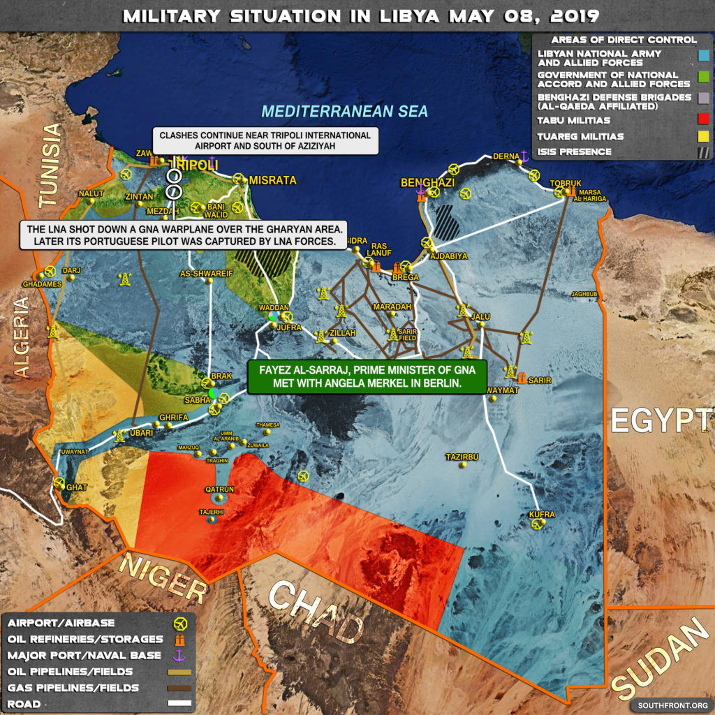 Military Situation In Libya On May 8, 2019 (Map Update)