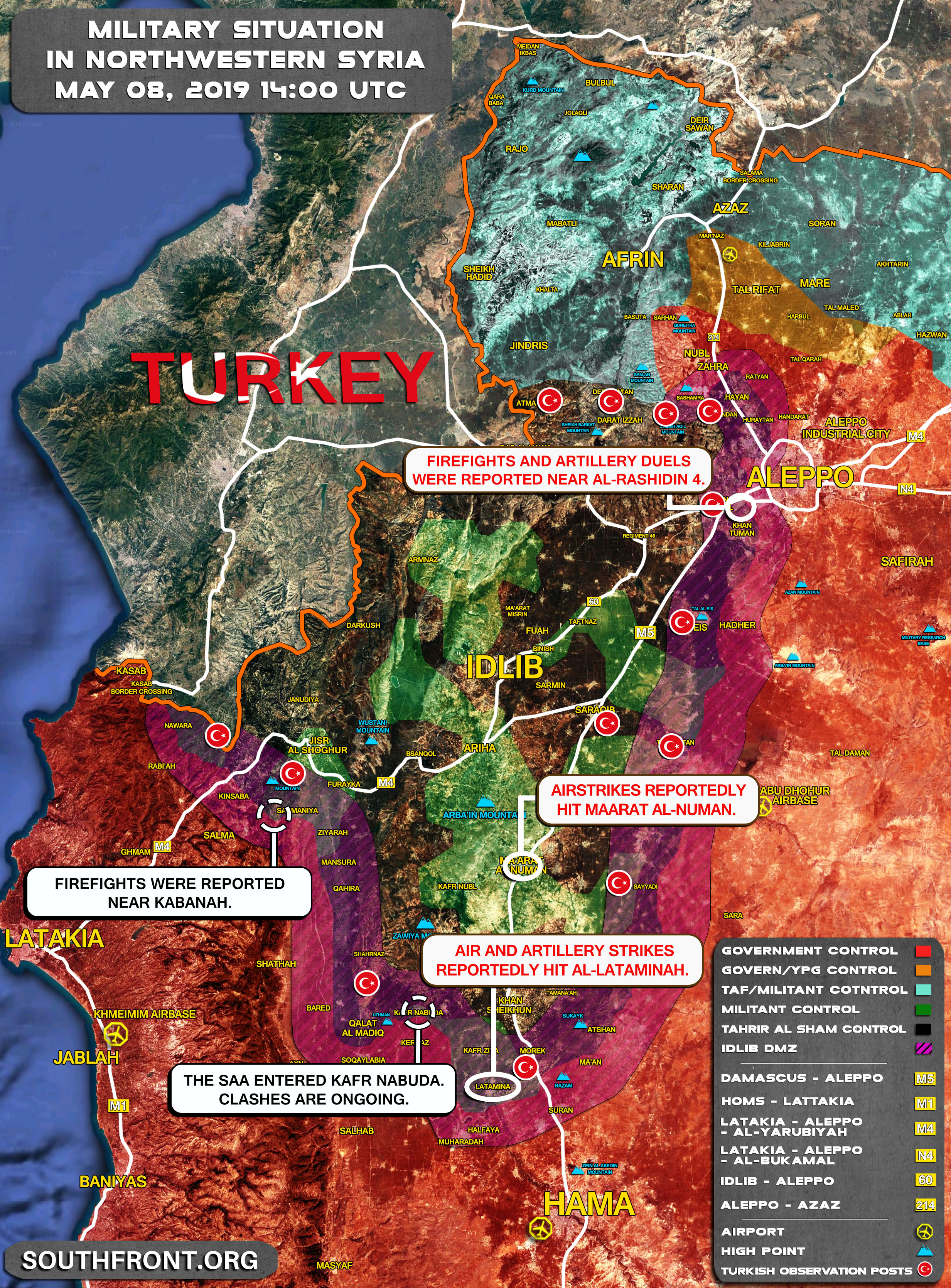 In Swift Advance, Syrian Army Captures Key Town In Northern Hama (Map, Video)