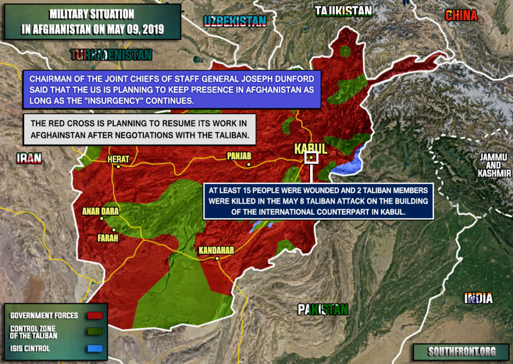 Military Situation In Afghanistan On May 9, 2019 (Map Update)