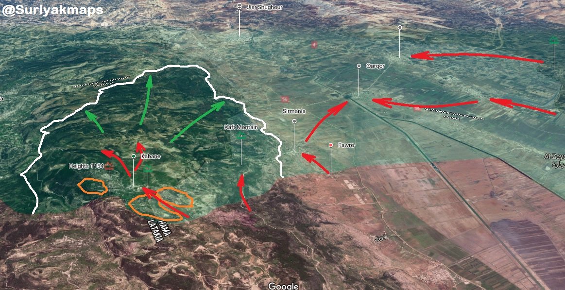 Hay’at Tahrir Al-Sham Repels Syrian Army Attack In Northern Lattakia, Decapitates Syrian Soldiers (Map)