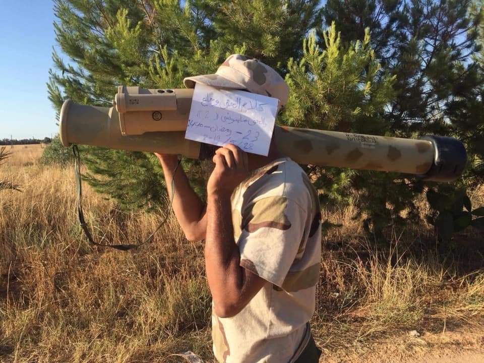 LNA Has Acquired Advanced Russian-Jordanian RPG-32 Anti-Tank Weapon