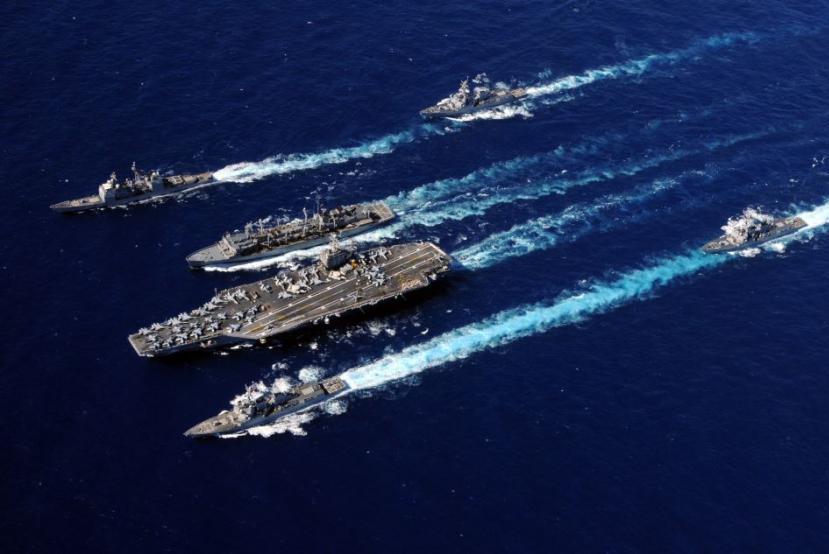 US Sends Carrier Strike Group To "Deter" Iran