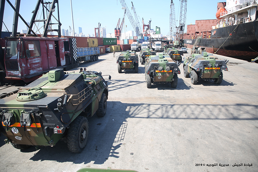 Lebanese Military Receives Ten Anti-Tank Guided Missile Carriers From France (Photos)