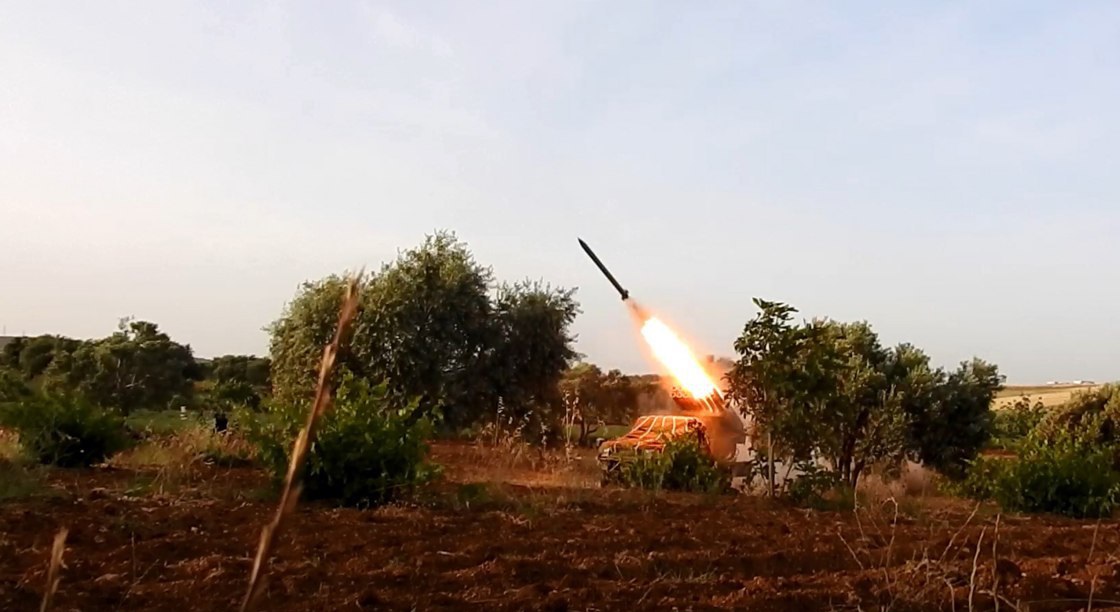 Hay’at Tahrir Al-Sham Shells Hama Airbase With Barrage Of Rockets