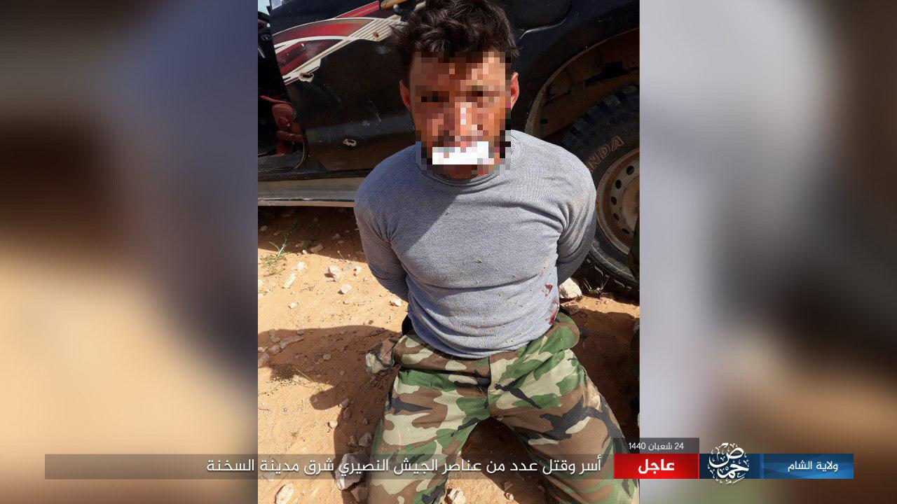 ISIS Fighters Kill & Capture Several Syrian Service Members In Eastern Homs (Photos)