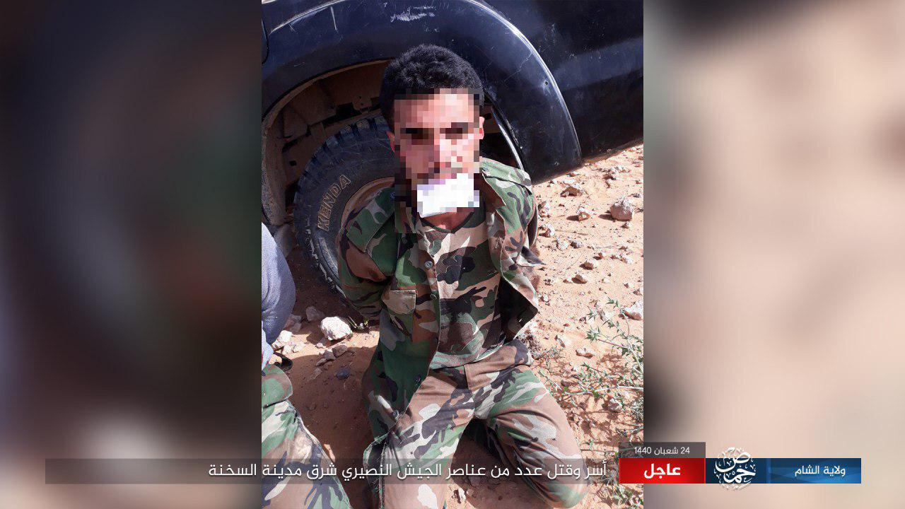 ISIS Fighters Kill & Capture Several Syrian Service Members In Eastern Homs (Photos)