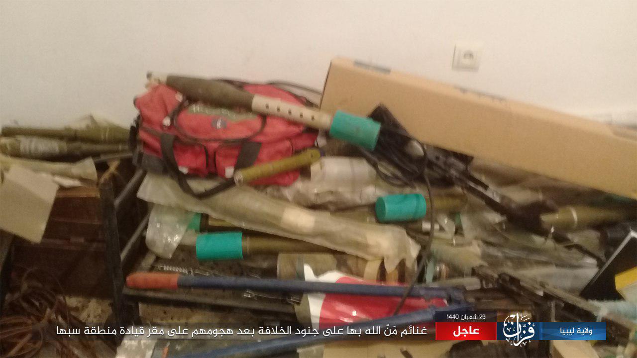 ISIS Terrorists Attack Key LNA Base In Southern Libya, Capture Loads Of Weapons (Photos)