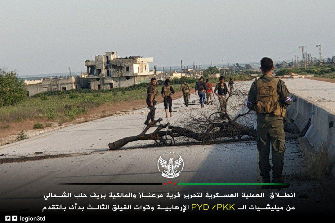 Turkish-Backed Militants Launch Surprise Military Operation In Northern Aleppo, Capture Key Town South Of Afrin (Photos)