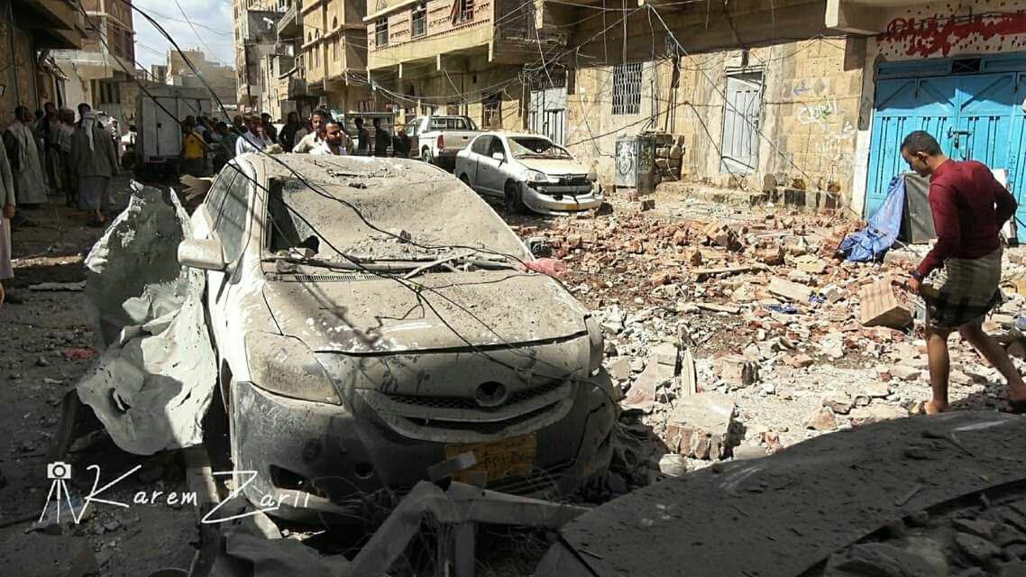 New Wave Of Saudi Airstrikes Kills & Injures 77 Civilians, Including Russian Citizens, In Sanaa (18+ Photos)