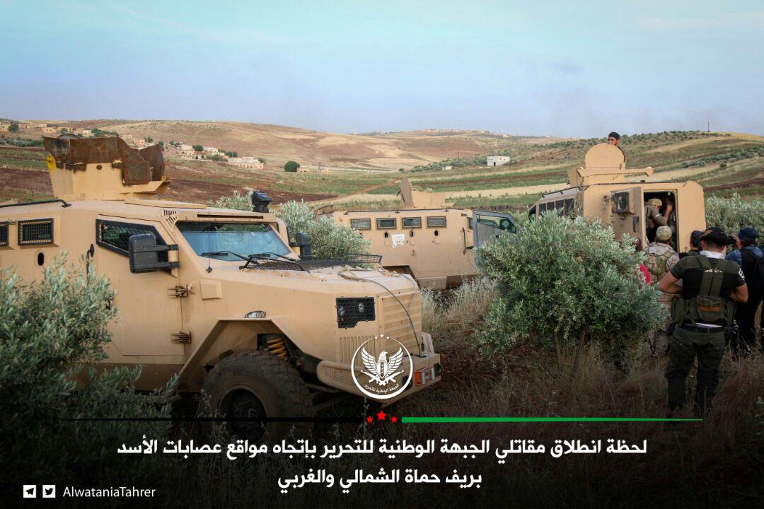 Syrian Army Destroyed Turkish-Supplied Armored Vehicles Around Kafr Nabudah (Video, Photos)