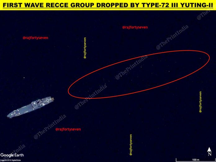 Satellite Imagery Suggests The Chinese Navy Is Exercising A Mock "Invasion of Taiwan"