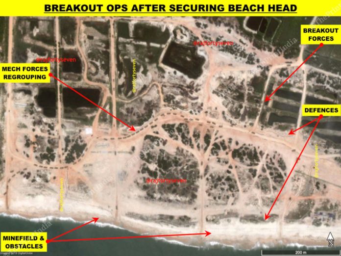 Satellite Imagery Suggests The Chinese Navy Is Exercising A Mock "Invasion of Taiwan"