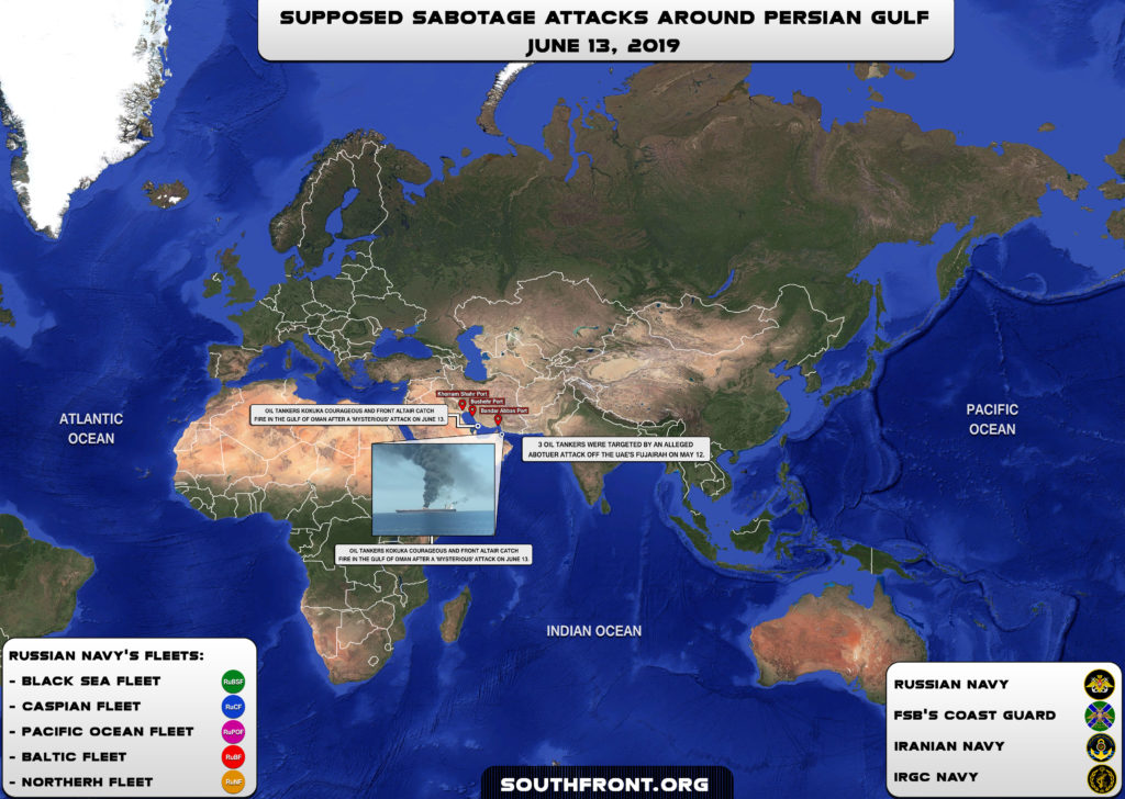 Mysterious Attacks On Oil Tankers Near Persian Gulf Continue (Photos)