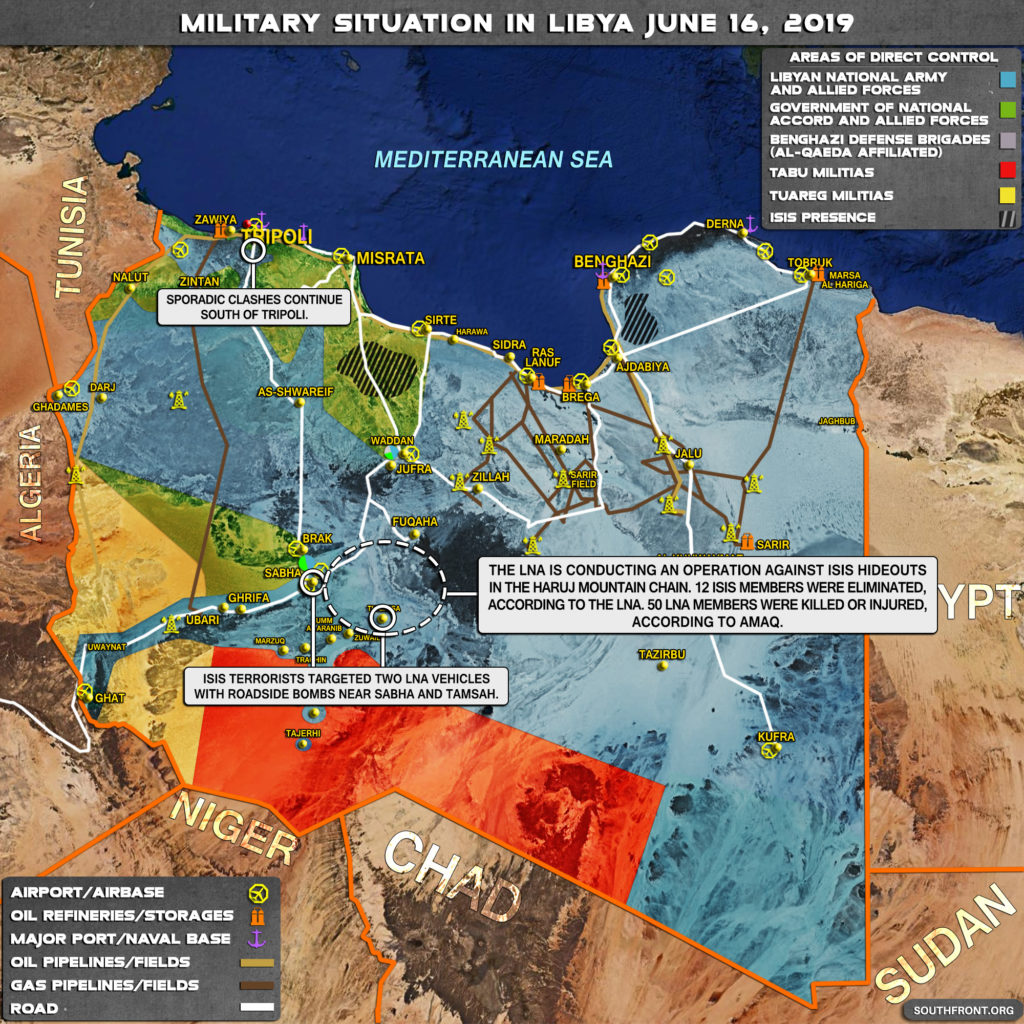 LNA Reinforces Its Troops Around Libyan Capital With Heavy Weapons (Video)