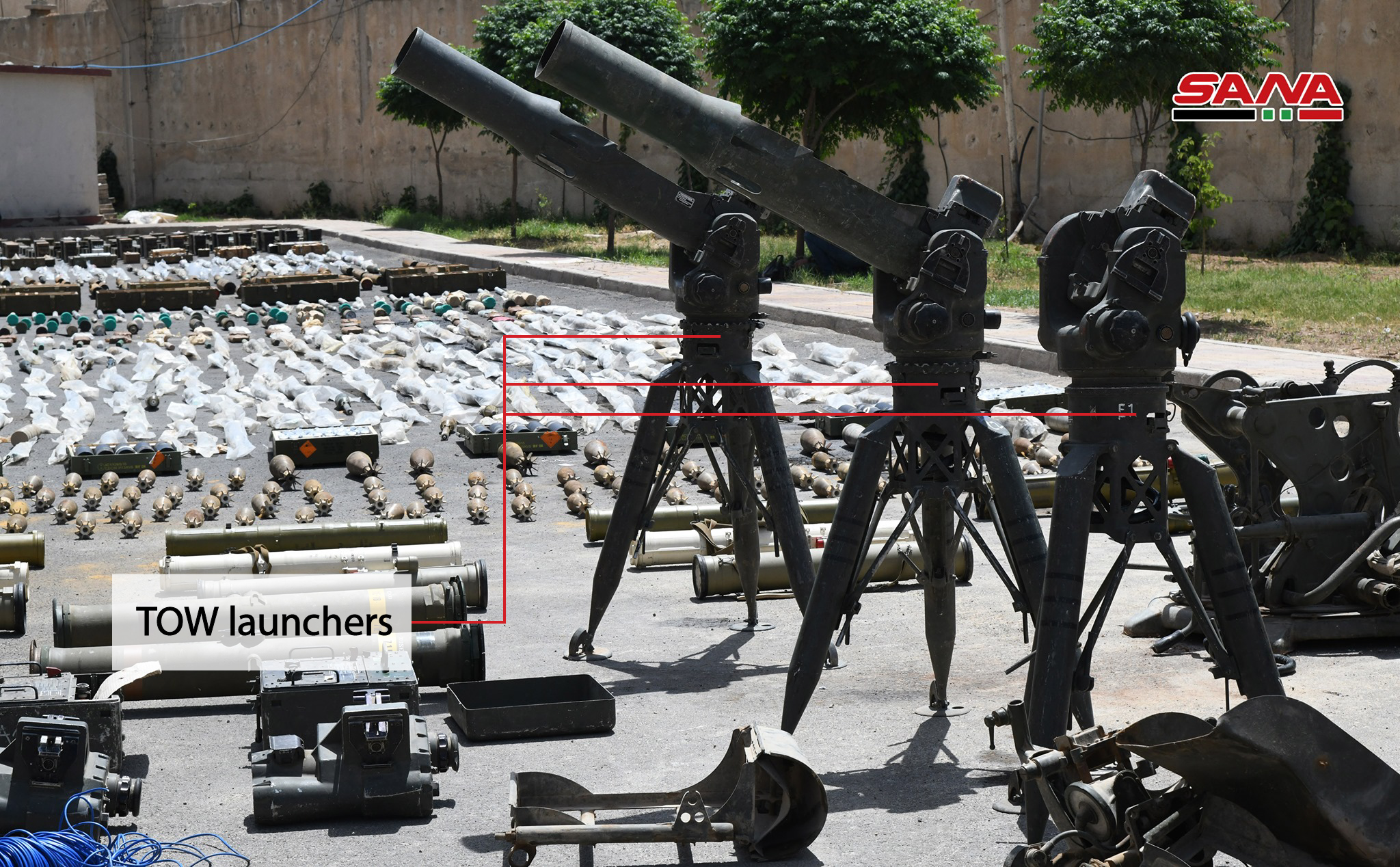 Army Uncovers Loads Of Guided Missiles, Armed Drone In Southern Syria (Video, Photos)