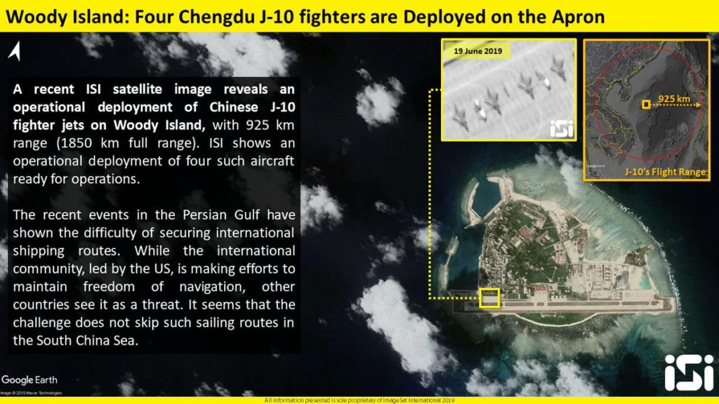 Satellite Images: China Deploys Early Warning And Control Airborne Aircraft And Fighter Jets To Reinforce Control Of Shipping Routes