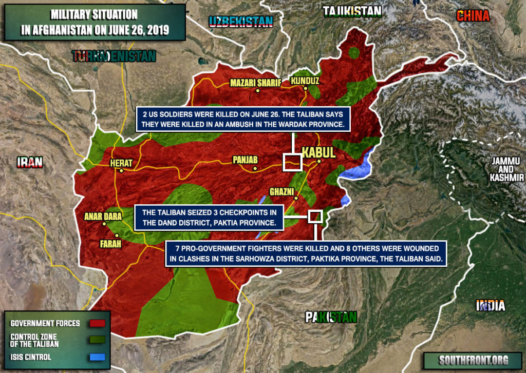 2 US Soldiers Killed In Supposed Taliban Ambush In Afghanistan (Map)