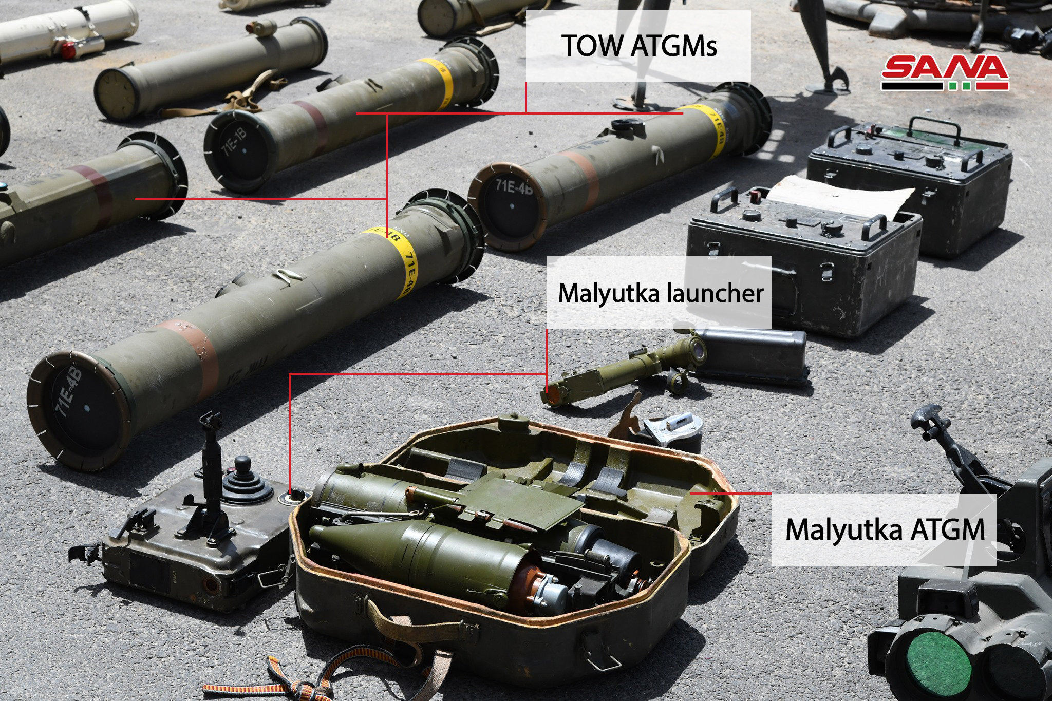 Army Uncovers Loads Of Guided Missiles, Armed Drone In Southern Syria (Video, Photos)