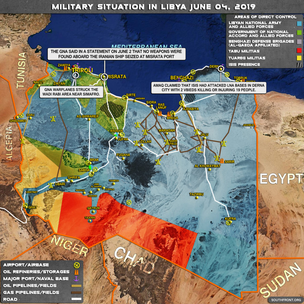 ISIS Claims Terrorist Attacks Against Libyan National Army In Derna (Map)