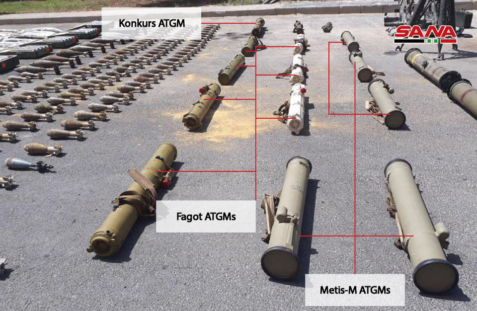 Army Uncovers Loads Of Guided Missiles, Armed Drone In Southern Syria (Video, Photos)