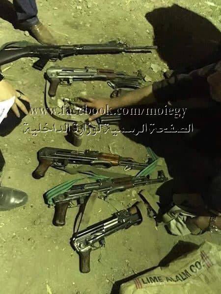 Egyptian Security Forces Eliminated Terrorists Responsible For Recent Attack Near Arish (Photos)