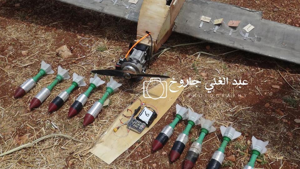 Syrian Army Shoots Down Armed Drone Near Hama Airbase (Photos)