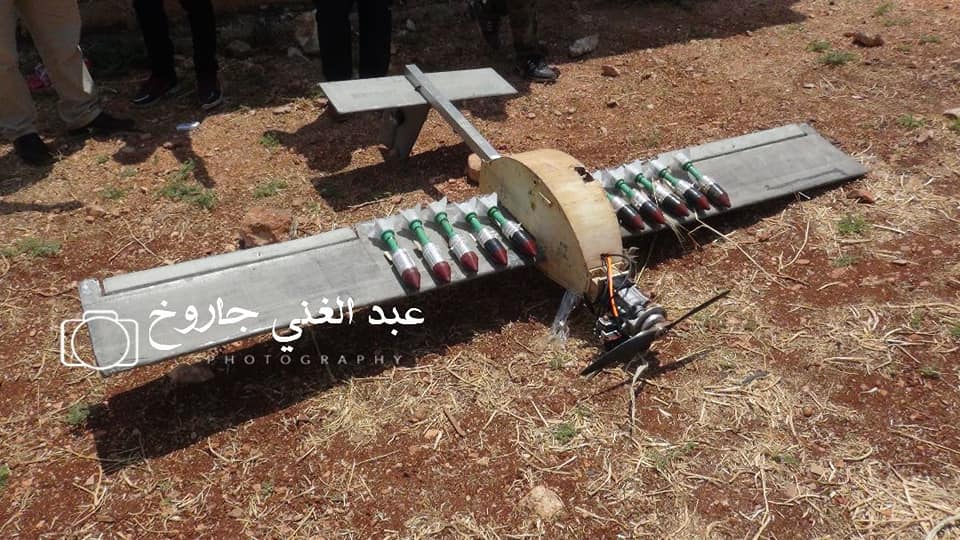 Syrian Army Shoots Down Armed Drone Near Hama Airbase (Photos)