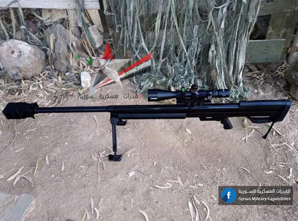 GOLAN S-01, First Syrian-Made Sniper Rifle (Photos)