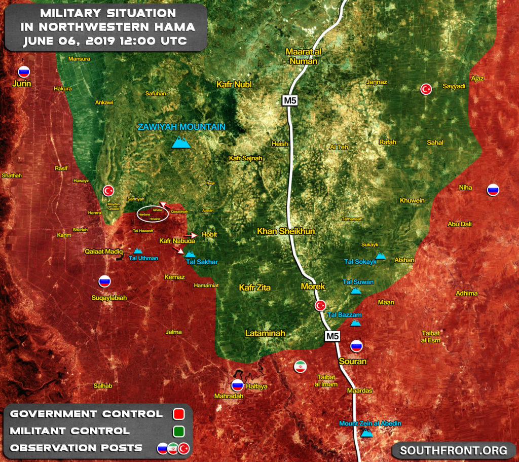 Army Troops Are Working To Secure Recent Gains In Northwestern Hama (Map Update)